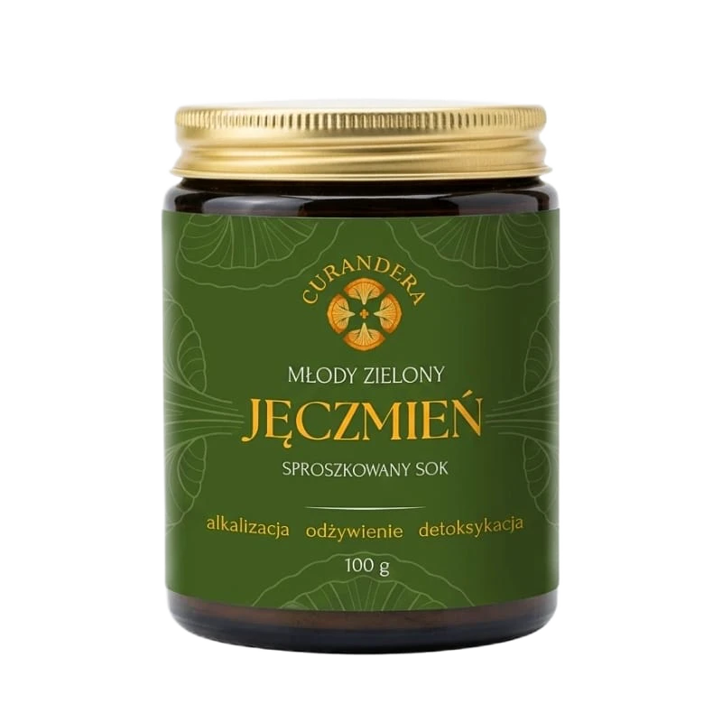 Młody Zielony Jęczmień jar